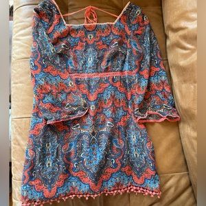 Psychedelic mini dress